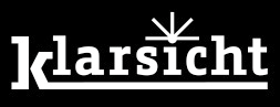 Klarsicht Logo A5 negativ.indd